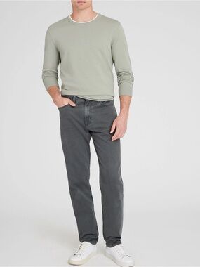 Club Monaco Men's Slim Straight Charcoal Jeans
